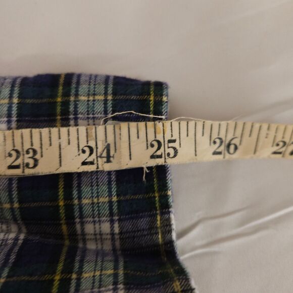 J Crew Mens Medium Plaid Slim Fit Brushed Twill Long Sleeve Button Down Shirt - Picture 5 of 6